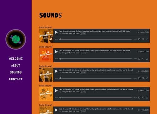 jazzbeams.com screenshot